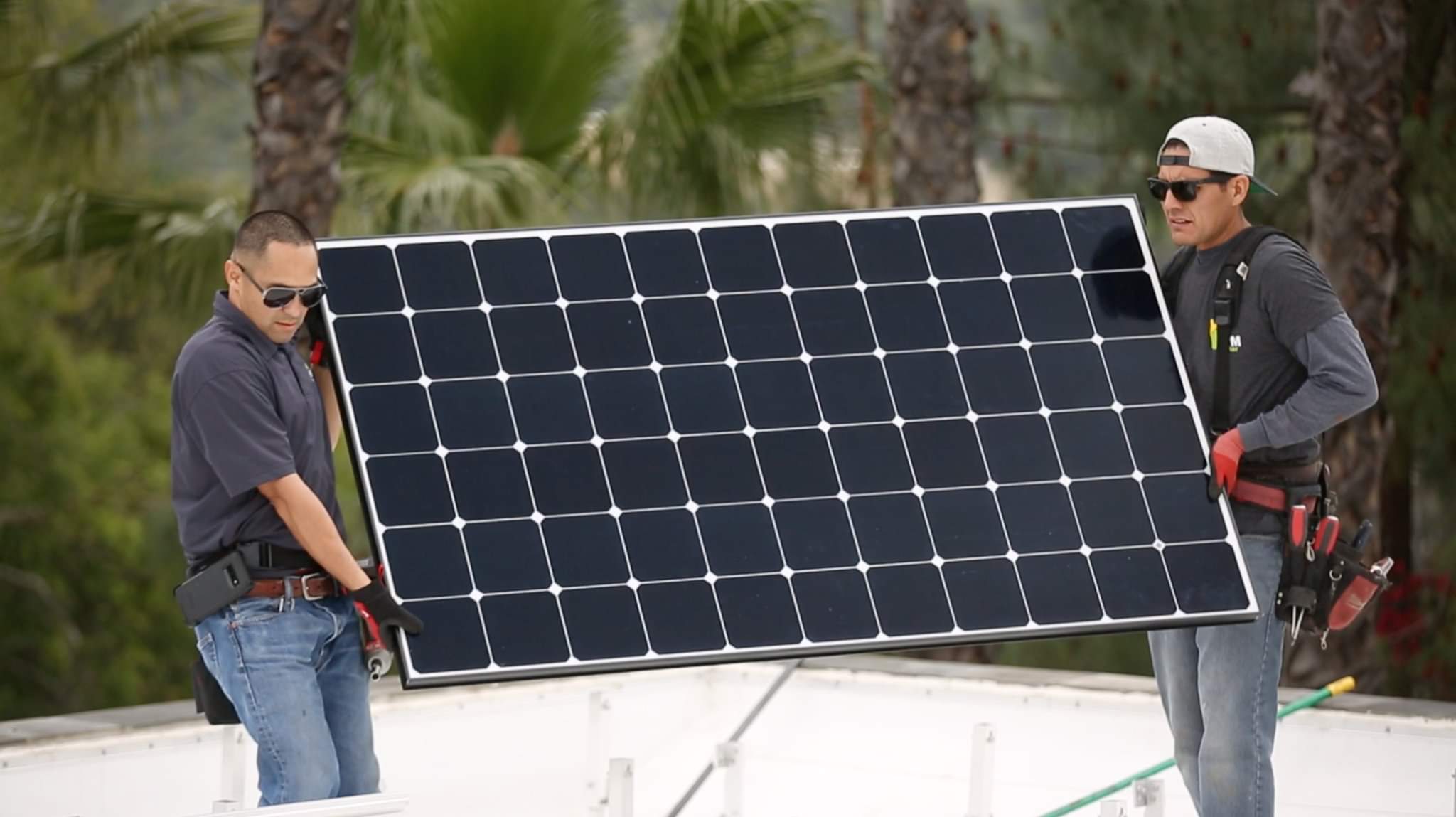 Commercial electrical panel installation in Southern California